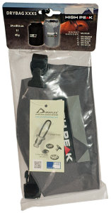 Гермомішок High Peak XXXS 1L (Gray)