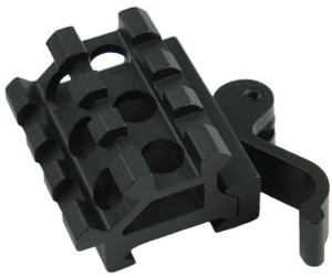 Компенсатор висоти 20мм швидкоз'ємний з пікатінні плюс планка під кутом 45