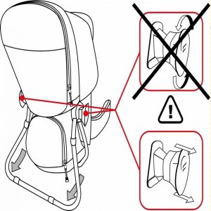 Рюкзак для перенесення дітей Ferrino Wombat 30 Blue