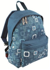 Рюкзак городской Highlander Zing 20 Kaleidos Square Print Teal