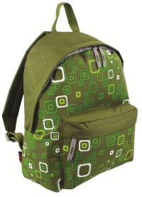 Міський рюкзак Highlander Zing 20 Kaleidos Square Print Green