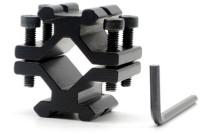 Переходник на ствол Picatinny/Weaver (диаметр ствола от 12мм до 20мм)