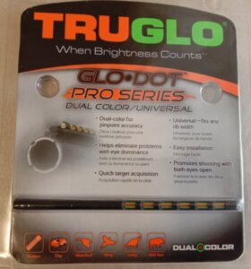 Мушка оптоволоконная красно-зеленая Truglo D=1.6мм, длина волокна 70мм купить киев Мушка оптоволоконная красно-зеленая Truglo D=1.6мм, длина волокна 70мм купить киев