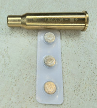 Патрон холодной пристртрелки 7.62х54R батарейки в комплекте