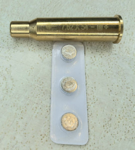 Патрон холодной пристртрелки 7.62х54R батарейки в комплекте Патрон холодной пристртрелки 7.62х54R батарейки в комплекте