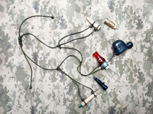 Подвес для манков с паракорда с регулировкой высоты (20 см) Подвес для манков с паракорда с регулировкой высоты (20 см)