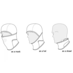 902 OAK Флісова мультимаска нар. XL, 2XL (3073)