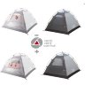 Палатка High Peak Como 6 (Nimbus Grey)