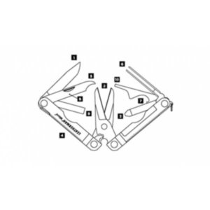 Мультитул LEATHERMAN Micra-Gray
