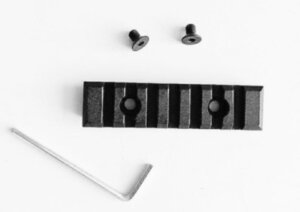 Планка пикатинни/вивер Мольфар для ТОЗ-8 сталь 85мм, основание круглое