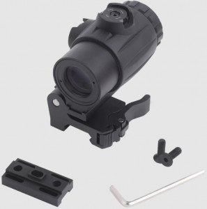 Збільшувач для коліматора Hellcat Micro 3x Magnifier Red Win Збільшувач для коліматора Hellcat Micro 3x Magnifier Red Win