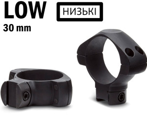 Крепление для прицела KONUS STEEL-AG Монтажные кольца 30мм (низкие)