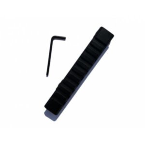 Планка переходная с ласточкиного хвоста на пикатинни 125мм D0027