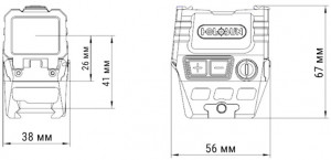 Коліматорний приціл HOLOSUN AEMS CORE Red