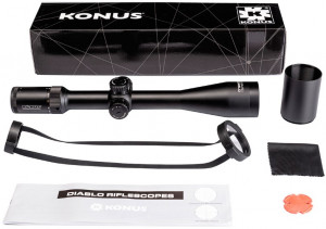 Оптический прицел KONUS DIABLO 6-24x50 1/2 MIL-DOT IR