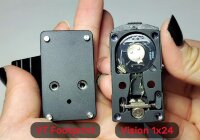 Крепление Red Win VT 45 ° под углом 45° для коллиматора Vortex та Doctor/Noblex