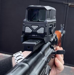 Целик Мольфар планка кронштейн на АК, РПК с Weaver/Вивер Picatinny/Пикатинни