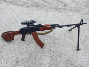 кронштейн с коллиматором на ак
