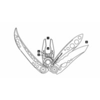 LEATHERMAN Freestyle, с карбоновой вставкой