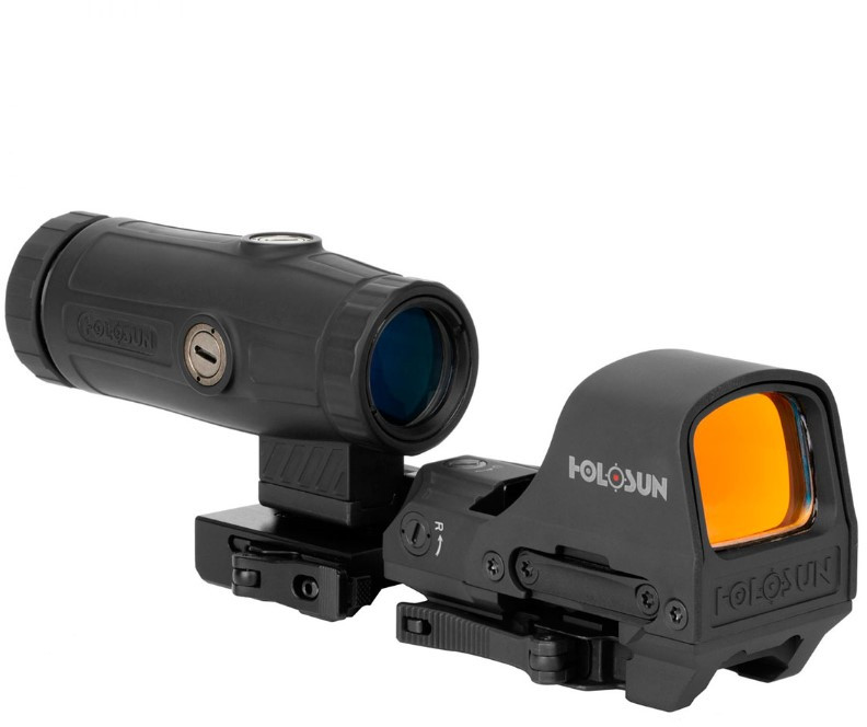 pricel.in.ua | Коллиматорный прицел HOLOSUN HS510C и увеличитель
