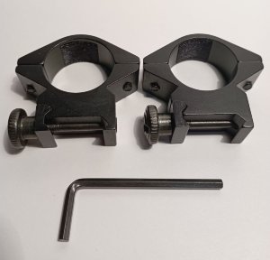 Кольца 25,4мм на Weaver/Вивер высота 12мм для 44мм линзы