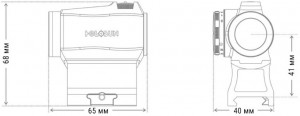Коллиматорный прицел HOLOSUN HS503R