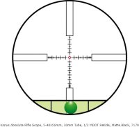 Оптичний приціл Konus 5-40x56 Absolute Riflescope IR Half Mil-Dot 7179