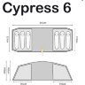 Палатка Highlander Cypress 6 Teal