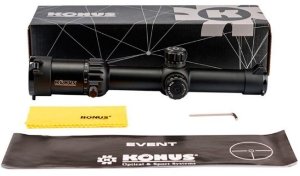 Оптический прицел KONUS EVENT 1-10x24 Circle Dot IR