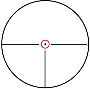 Оптический прицел KONUS EVENT 1-10x24 Circle Dot IR
