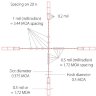 Прицел оптический Hawke Sidewinder 8-32x56 SF (20x 1/2 Mil Dot IR)