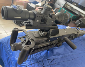 Кронштейн Мольфар Браунінг М2 / Browning M2 з планкою Пікатінні/Picatinny