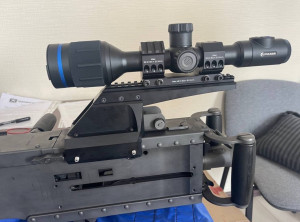 Кронштейн Мольфар Браунінг М2 / Browning M2 з планкою Пікатінні/Picatinny