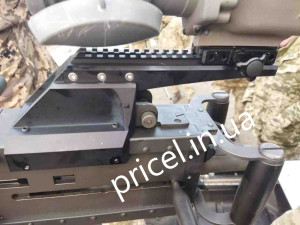 Кронштейн Мольфар Браунінг М2 / Browning M2 з планкою Пікатінні/Picatinny