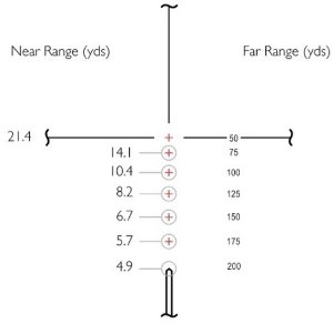Оптичний приціл Hawke Vantage IR 3-9x50 (Rimfire .22 LR Subsonic R/G)