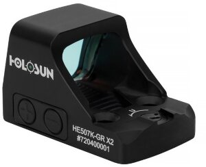 Коллиматорный прицел HOLOSUN HE507K-GR X2 Коллиматорный прицел HOLOSUN HE507K-GR X2