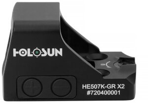 Коллиматорный прицел HOLOSUN HE507K-GR X2 Коллиматорный прицел HOLOSUN HE507K-GR X2