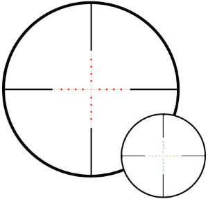 Оптичний приціл Hawke Vantage IR 3-9x40 AO (Mil Dot IR R/G)