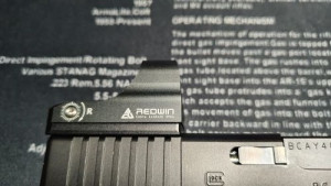 Коллиматорный прицел Red Win Cobra 1x28x20 3MOA без паралакса