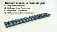 Планка Picatinny/пикатинни CZ600 Range 6 mm Creedmoor, American 6.5mm Creedmoor Планка Picatinny/пикатинни CZ600 Range 6 mm Creedmoor, American 6.5mm Creedmoor