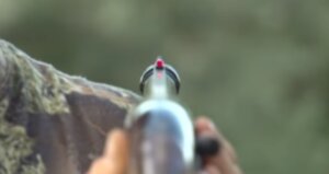 Мушка оптоволоконная красная Truglo D=2мм, длина волокна 70мм