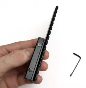 Компенсатор высоты Пикатинни/Picatinny с выносом. L 150 мм. H 11 мм