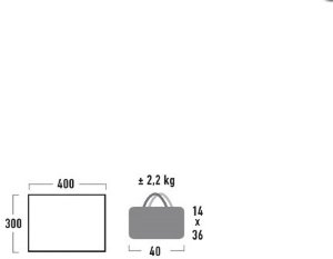 Тент High Peak Fiji Tarp 4x3 M (Grey)