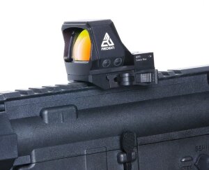 Коллиматорный прицел Red Win Cobra Max SP MTR QR три марки, солнечная батарея