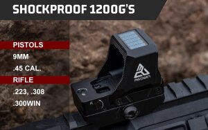 Коллиматорный прицел Red Win Cobra Max SP MTR QR три марки, солнечная батарея