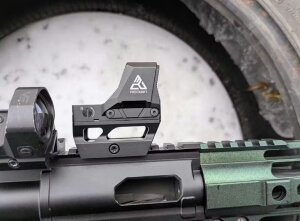 Коллиматорный прицел Red Win Cobra Max SP MTR QR три марки, солнечная батарея