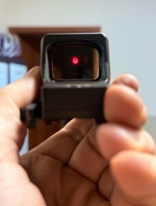 Коллиматорный прицел Red Win Cobra Max SP MTR QR три марки, солнечная батарея