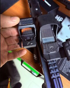 Коллиматорный прицел Red Win Cobra Max SP MTR QR три марки, солнечная батарея