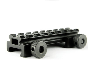 Компенсатор высоты, подьемная планка пикатинни на пикатинни L=85mm h=11mm Компенсатор высоты, подьемная планка пикатинни на пикатинни L=85mm h=11mm