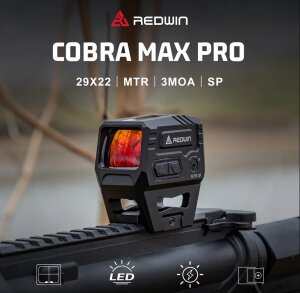 Коліматорний приціл Red Win Cobra Max Pro MTR SP 